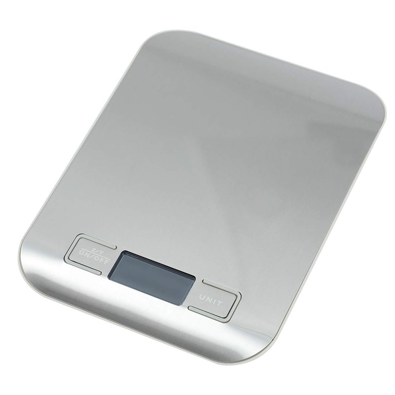 LINZI Digital Kitchen Scale 10kg 22lbs, Premium Stainless Steel Ultra