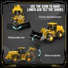 Mould King 17084 Wheel Loader Building Block Set, Engineering Vehicle