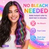 12 Colours Hair Chalk Set, Rainbow Colours, Washable Hair Chalk