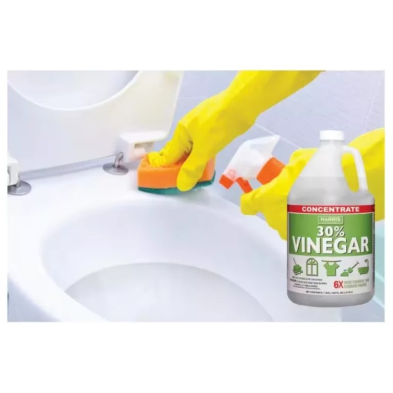 Harris 30% Vinegar Chemical-Free Concentrate & 32oz. Spray Bottle -