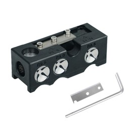 TJMWQQ 11-in-1 Billiard Cue Tip Shaper,Aluminum Pool Cue Tip Shaper,Cue Repair Kit,Multifunctional Tip Repair Shaper Accessories Replacement and Shaping Cue Tips,Cue Tip Shaper Accessories