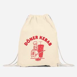 MoonWorks Gym Bag Doner Kebab Doner Skewer Hipster Bag Bag Gymsac Gym Bag