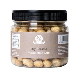 Nutural World - Dry Roasted Macadamia Nuts - Unsalted (500g)