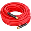 WYNNsky 1/2'' Air Hose 50FT with 1/2’’ NPT Threads, Hybrid