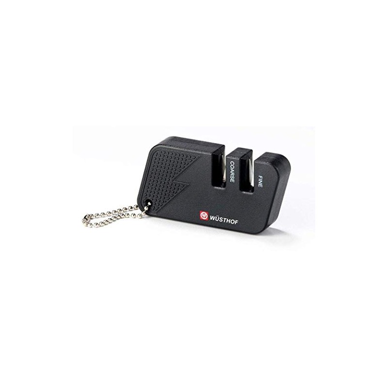 Wusthof Keychain Picnic Sharpener (Black)