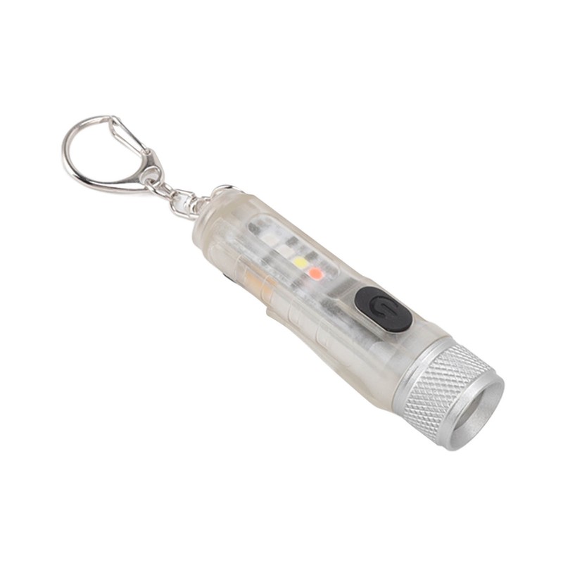 Strong Light Mini Keychain Flashlight Outdoor Portable Super Bright Multifunction