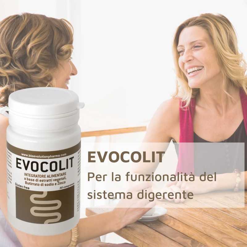 EVOCOLIT - Dietary Supplement for Digestive Functions, for Regular Intestinal