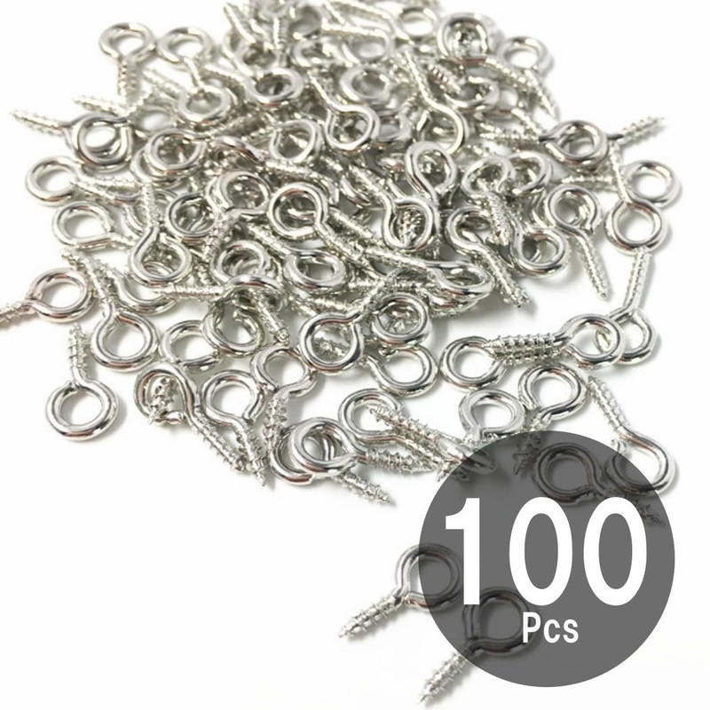HappyHome 100pcs Heaton Hardware Screw Heaton Accessories Hardware Handmade Craft