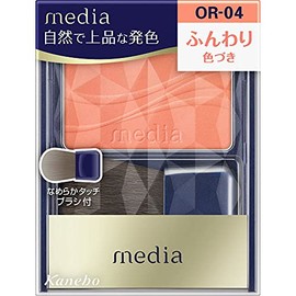 Kanebo OR-04 Bright-Up Cheek S Orange Type (0.09 oz (2.8 g) Cheek Media