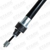 STARK SKCPB-1050617 Handbrake Cable Rear Left 2070/1860 mm 0.67 kg
