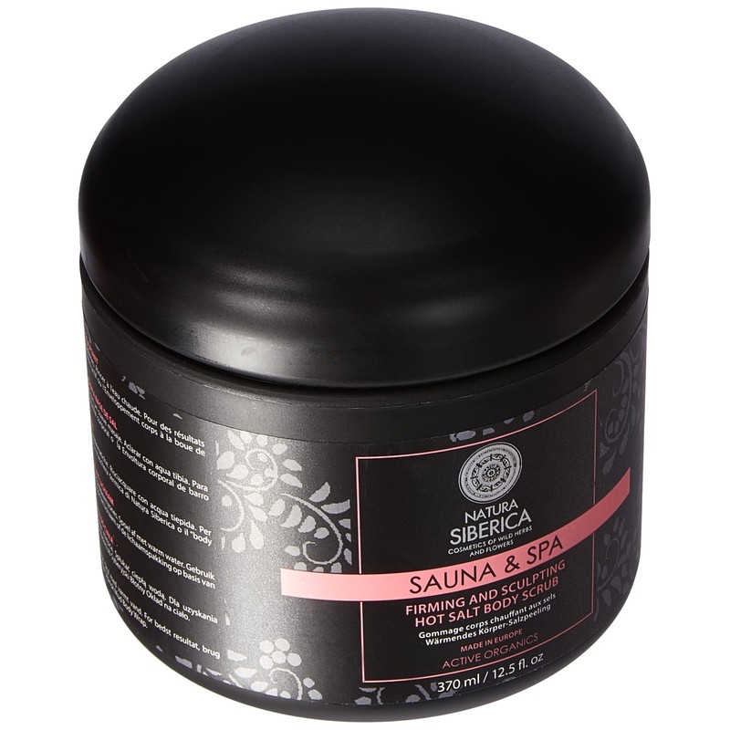 Natura Siberica Warming Figure Care Salt Scrub 370 ml