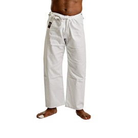 Ronin Pants Middle Weight 100% Cotton (White, 6)