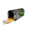 Green Lizard Print Magnetic Mailbox Cover,Mailbox Decorations for Outside,Christmas Mailbox