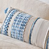 AmHoo Chenille Striped Textured Boho Throw Pillow Covers Aesthetic with