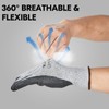 Vgo... 1 Pair Cut Resistant Gloves with Coat Nitrile Palm,HPPE