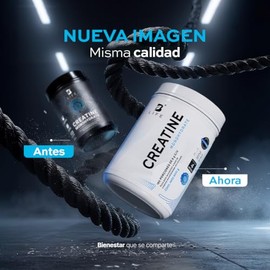 B Life Creatina Monohidratada en polvo 600g |120 Servicios | 5 g por porción | Alta Pureza | Creatine Monohydrate.