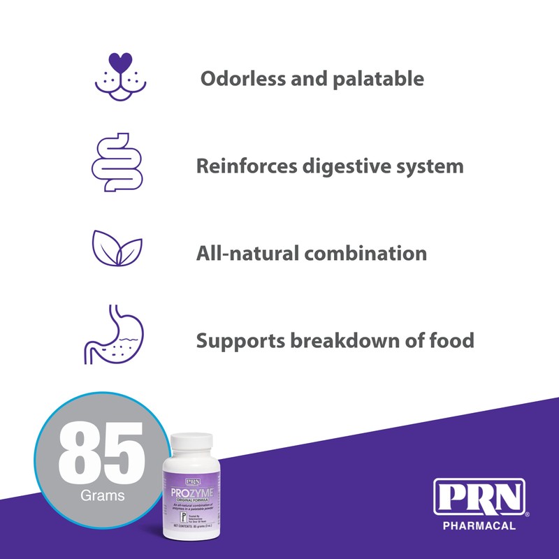 PRN Pharmacal ProZyme Original Formula Enzyme Replacement Supplement - Reinforces