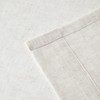 WEST LAKE 72 Inch Natural Pinch Pleated Sheer Curtain Panels