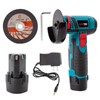 12V Mini Angle Grinder, 1 Set Multi-purpose Rechargeable Grinding Tool,