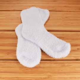 Calcetines de color suave para mujer, 4 pares, Azul, Women's Shoe Sizes (10-13)