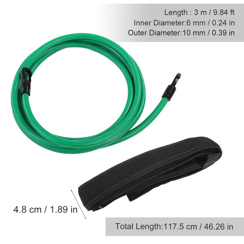 Swim Training Set Swimming Pool Resistance Belt Training Strap Band