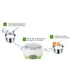 Dpofirs Small Yogurt Maker 15W, Compact DIY Yogurt Maker Machine