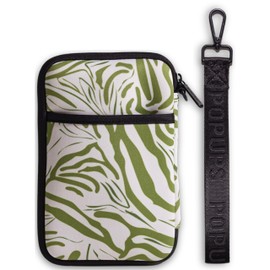 POPUPS Passport Travel Wallet for Women - Large Multiple Document Organizer and Holder with Wristlet - Serengeti