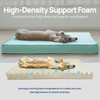 blunique Cooling Dog Bed for Large Dogs, Orthpedic Cooling Pet