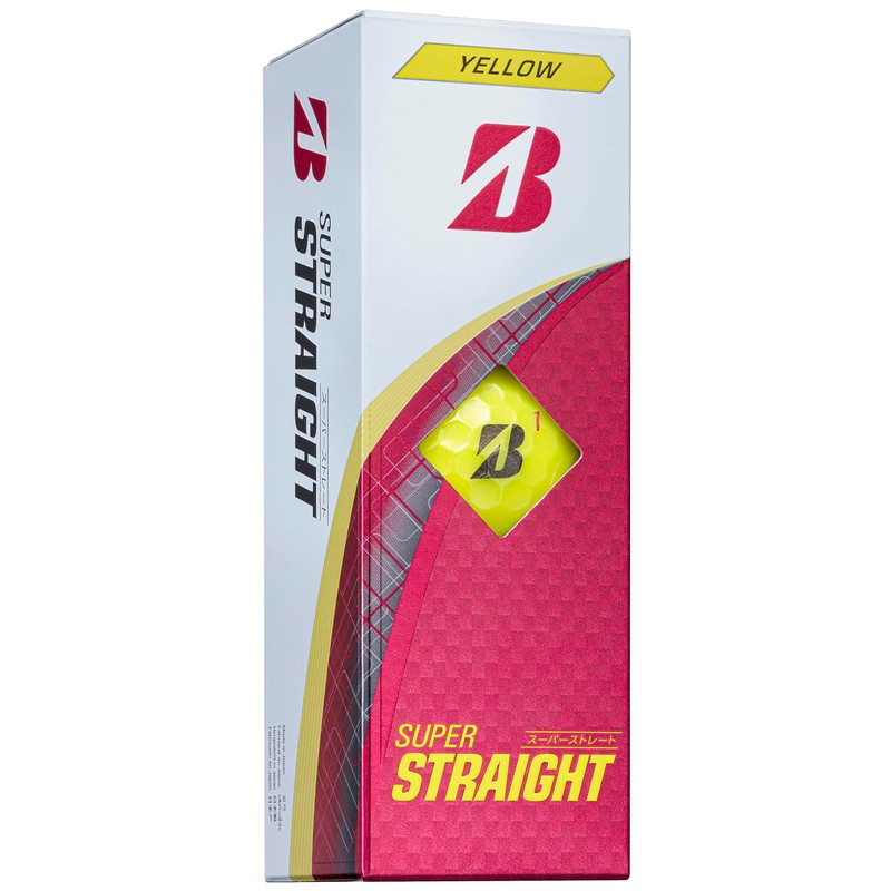 Bridgestone T5YX Super Straight Golf Balls, 2025 Model, 12 Balls,