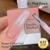 Double Rhythm Gel Polish Translucent Sheer Neutral Natural Light Milky
