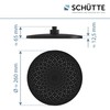 SCHÜTTE 69293 Capri Shower Head Wellness Shower Head Rain Shower