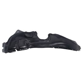 TRQ Front Right Inner Fender Liner Black Passenger Side Compatible with 2016-2018 Jeep Cherokee CH1249181 CH1249182