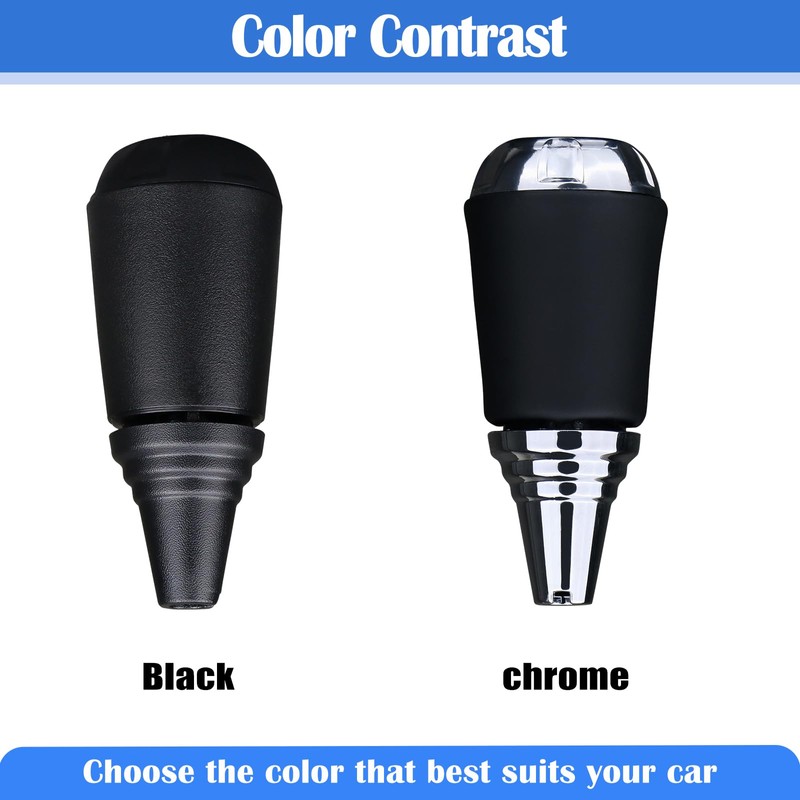 Osompar Automatic Transmission Shift Knob Compatible with Jeep Wrangler 2011-2018