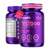 TESTO Multivitamnico Hombre Vitaminas para Hombre con Protena, Maca Negra,