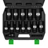 TecoTek 3/4" Drive Deep 6-Point Impact Socket Set, 13-Piece Jumbo