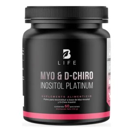 Myo Y D-chiro Inositol 246g Mezcla 401 Myo Inositol. B Life Sabor Sin sabor                                                                           