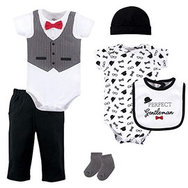 Little Treasure Unisex Baby Layette Clothing Set, Gentleman, 0-3 Months