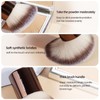 MAANGE 20 Pcs Makeup Brushes with Gift Box, Double-End Multi-functional