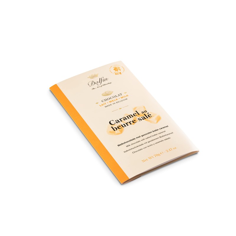 Dolfin Milk Chocolate with Salted Caramel