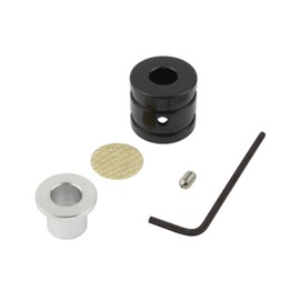 POSH 900118-06 Motorcycle Goods Crank Breather Hose End Inner Diameter 0.5 inch (12 mm) Outer Diameter 0.7 inch (18 mm) Black