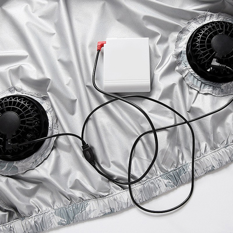 Air Conditioned Clothes with 2 Fan Microporous Breathable 3 Levels