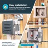 Holdrite 3/4 Inch MHT Washing Machine Outlet Box with Water