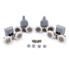 Shower Door Wheels, Lance Home 8Pcs Double Twin Top/Bottom Shower