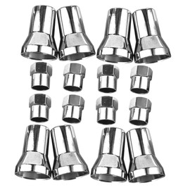 PACKOVE 1set Valve Stem Caps Kit Truck Tire Valve Caps Covers Sleeve Easy Installation Prevent Air Leakage Vehicle Appearance