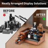 GLOKUUCA Perfume Stand Organizer for Men, 3 Tier Perfume Display