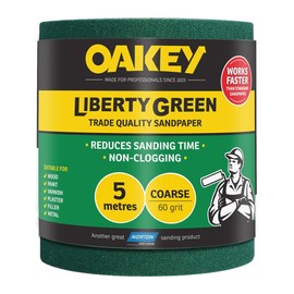 Liberty Green Sanding Roll 115mm x 5m Medium 60g