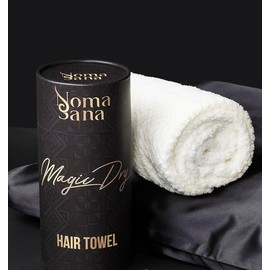 Noma Sana Magic-Dry Hair Towel I Quick Dry Curly Hair Tower | Microfiber Towel for Hair | Hair Drying Towel | Hair Towels for Women and Men