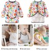 Heyjoin Kids Waterproof Art Smock Graffiti Painting Apron with Long