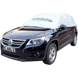PEARL Folding Car Cover: Premium Car Cover for Upper Middle Class Estate 410 x 138 x 45 cm (Half Car Cover Skoda Octavia Combi, Car Cover Estate, Winter Protection Hoods)