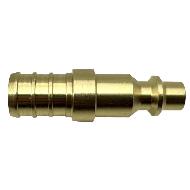GRIDTECH (2 Pack) Brass 1/2” PEX to Air Plug Connector
